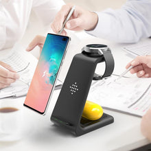 Load image into Gallery viewer, The Rax - 3 in 1 Wireless Charger Stand Holder
