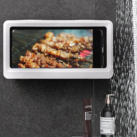 Drizzle Box - Shower Phone Holder & Mount